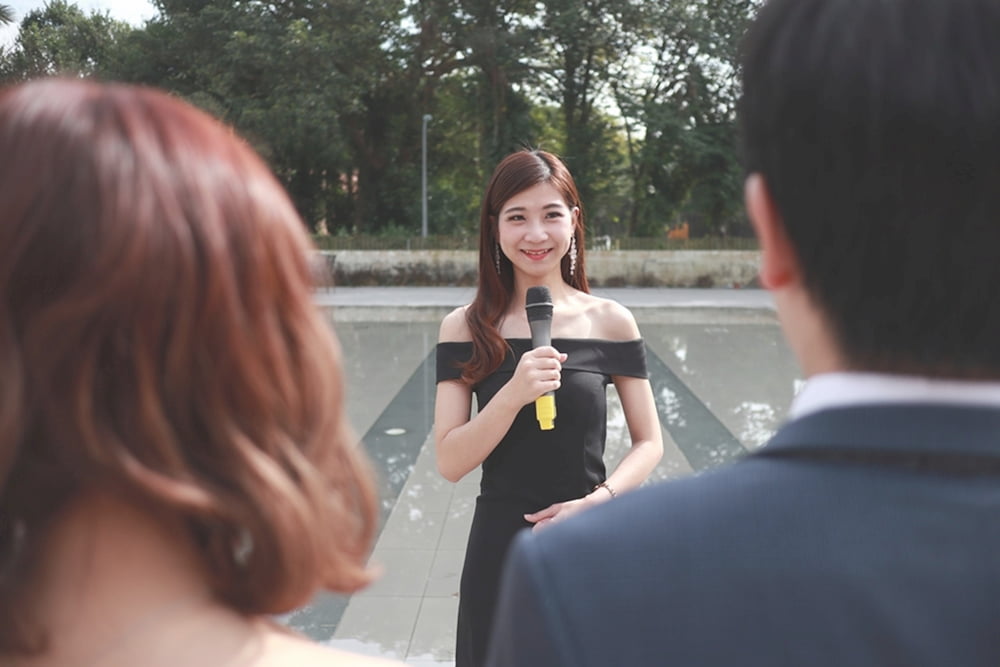 婚禮主持人 NICOLE 現場主持形象照 5