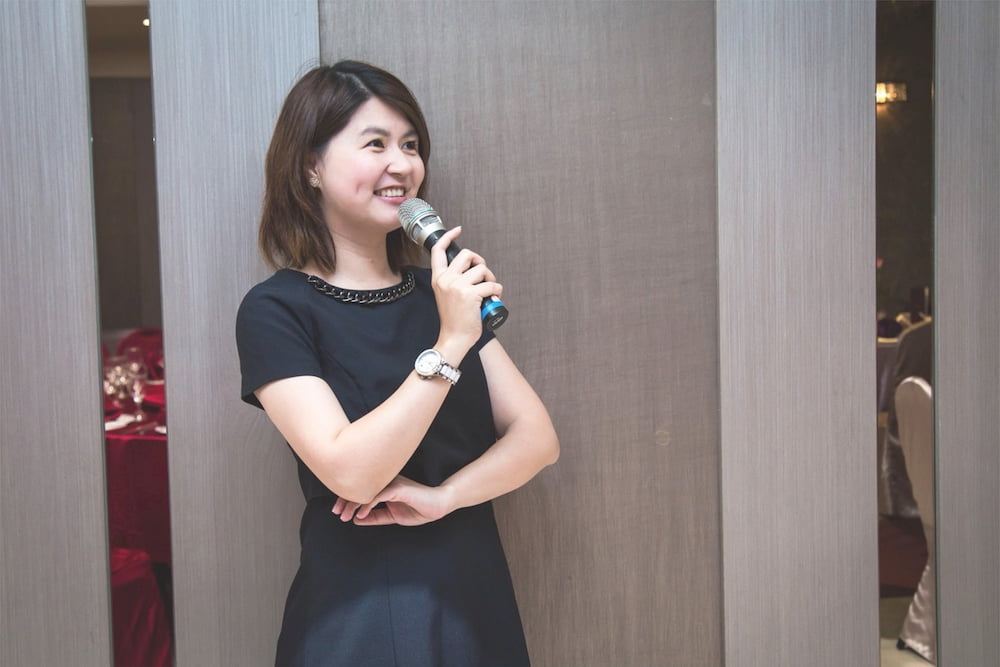 婚禮主持人 LIBERAL 現場主持形象照 3