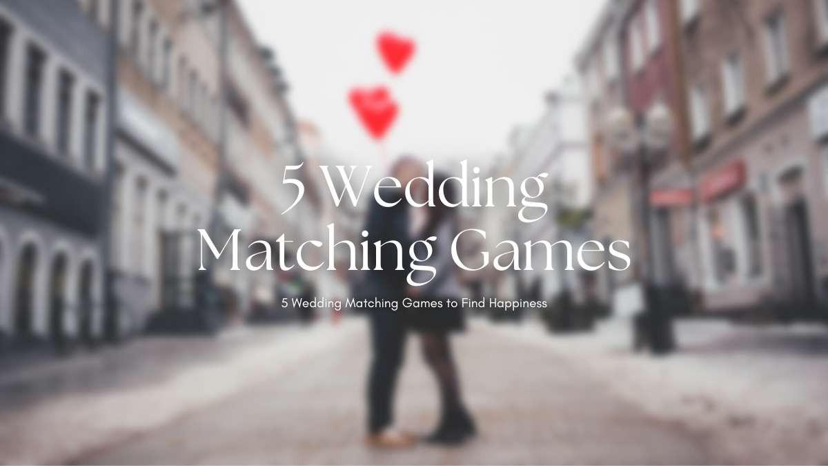 5個婚禮上的配對小遊戲找幸福