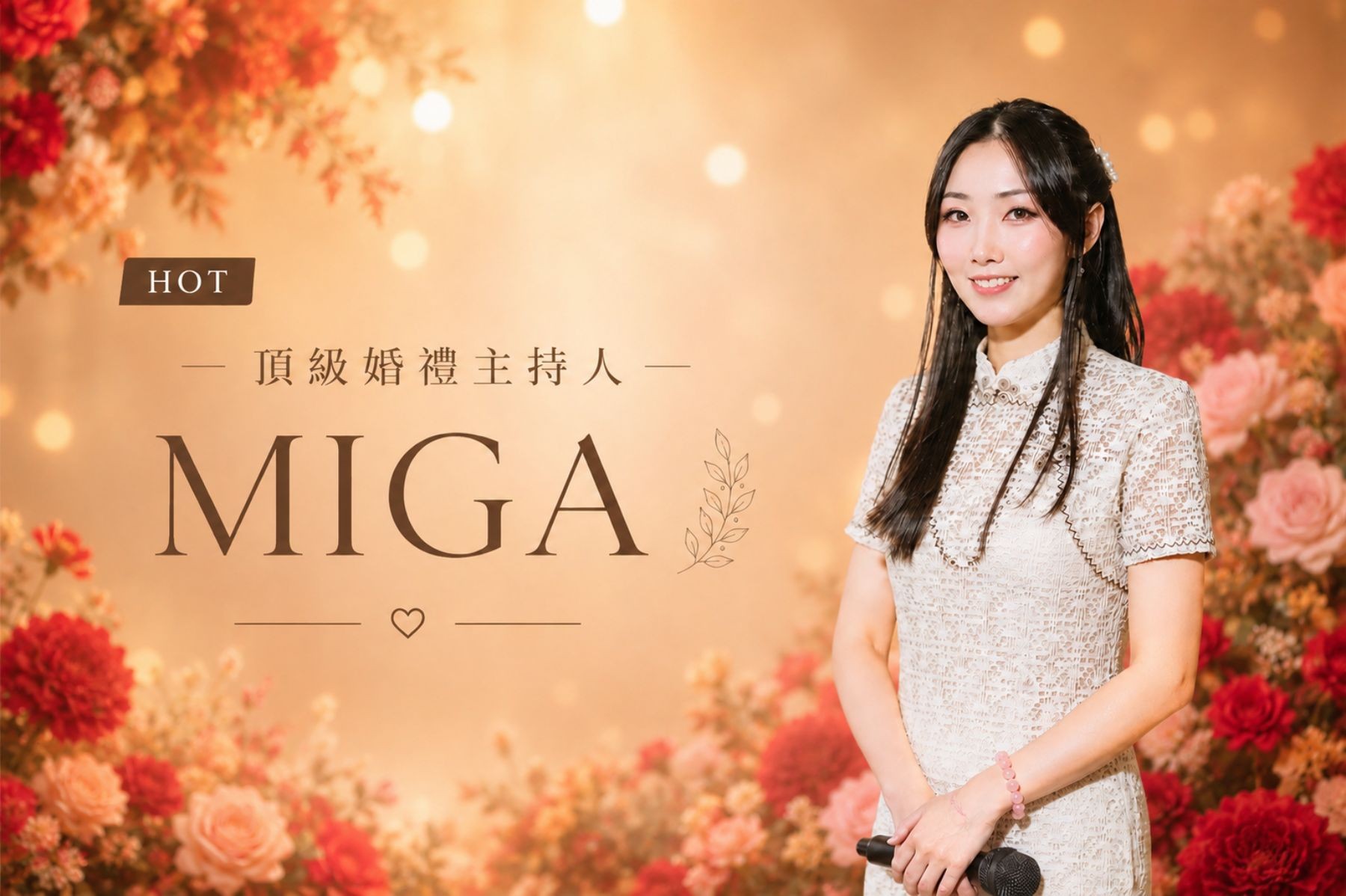 MIGA ∣ 頂級婚禮主持人